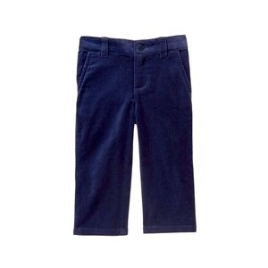 Janie and Jack Blue velvet pant
